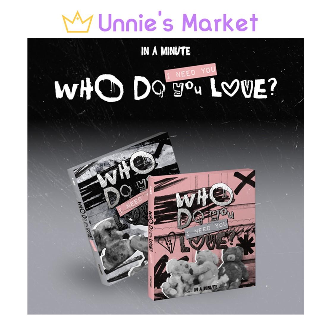 [Предзаказ] ЗА МИНУТУ [Кого ты любишь? : Я Тебя Нуждаюсь] + Бесплатный Подарок Random ver.