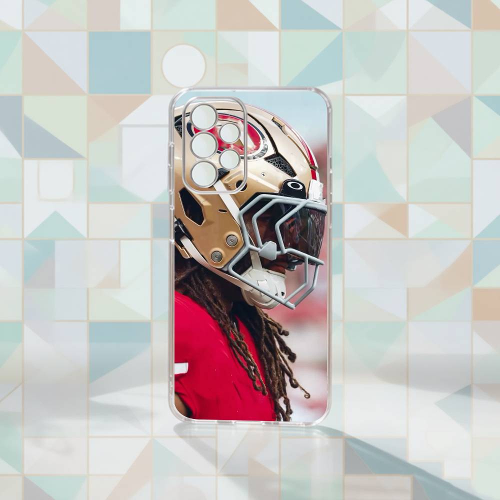 Fred Warner Phone Case For Samsung S25,S24,S21,S22,S23,S30,Ultra,S20,Plus,Fe Transparent Cover