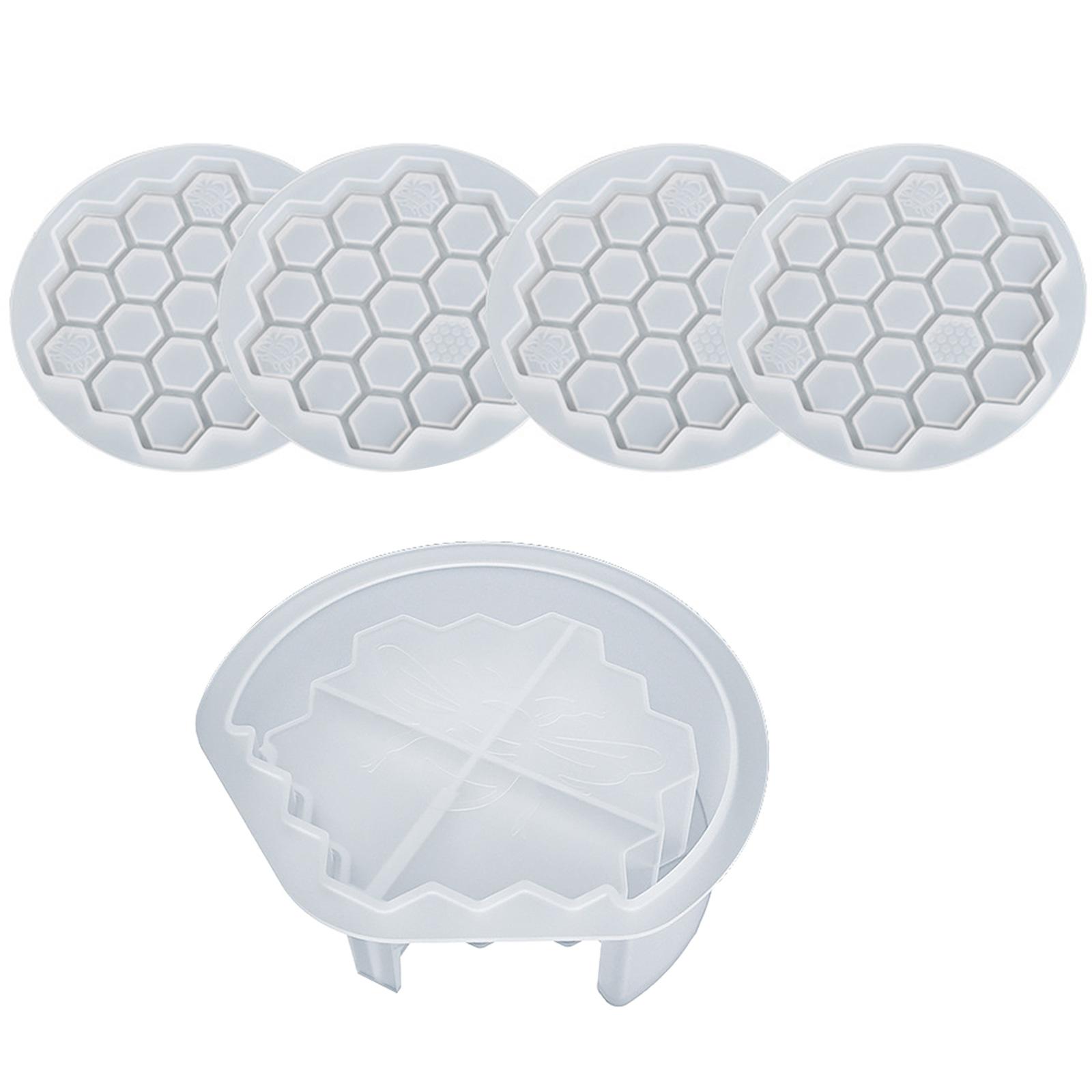 

Формы для подставки под пчелиный улей своими руками, силиконовые формы для хранения, набор форм для литья из эпоксидной смолы, для литья своими руками, украшения для дома 3