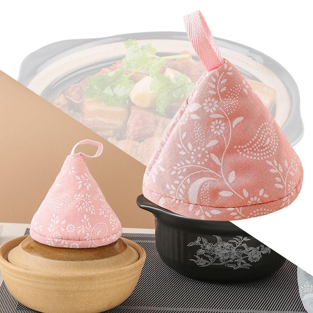 

Нескользящая ручка кастрюли, термостойкие изолированные перчатки, защита от ожогов, крышка кастрюли для кухни