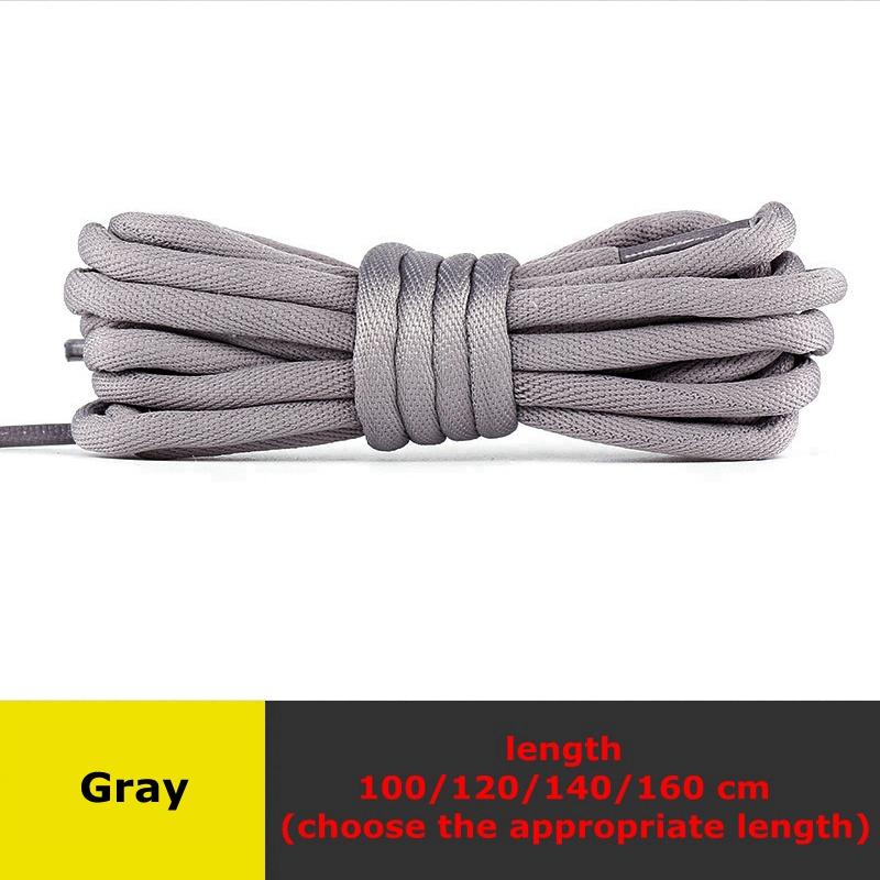 1 Pair Rainbow Shoe Laces for Sneakers Round Shoelaces Boots Shoelace Women Man Colorful Tennis Shoestrings Shoes Accessories