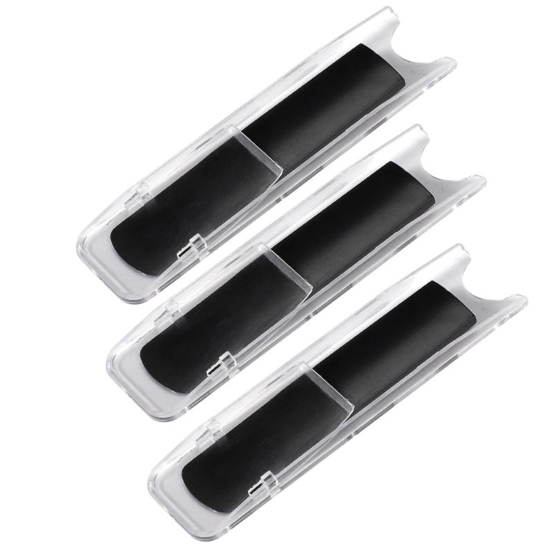 3Pieces Multifunctional Resin Saxophone Reed Resin Texture Saxophone Mouthpieces Perfect for Beginners and Professional