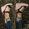 Fashion Women Leisure Wedges Heeled Wedge Heel Serpentine Sandals  Summer New Sandals Party Platform High Heels Shoes Sandalias Mujer