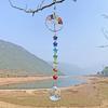 Tree of Life Suncatcher Crystal Ball Prism Pendant Rainbow Maker Hanging Sun Catcher Gemstones Window Ornament Home Garden Decor