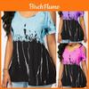Elegant Plus Size Women T-shirt With Cold Shoulder Design For Summer Casual Wear