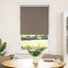 VidaXL Blackout Roller Blind Coffee 85x150cm Fabric Width 80.7cm, Day and Night Blind, Kitchen Blind, Blind 4010995