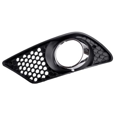 Front Left Bumper Fog Light Grill Cover Fit For Mercedes Benz C W204 2008-2010 Pre-Facelift