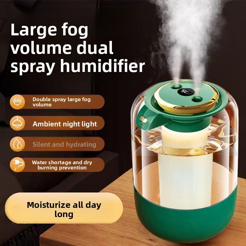 

Air humidifier bedroom with small household large spray silent office desktop