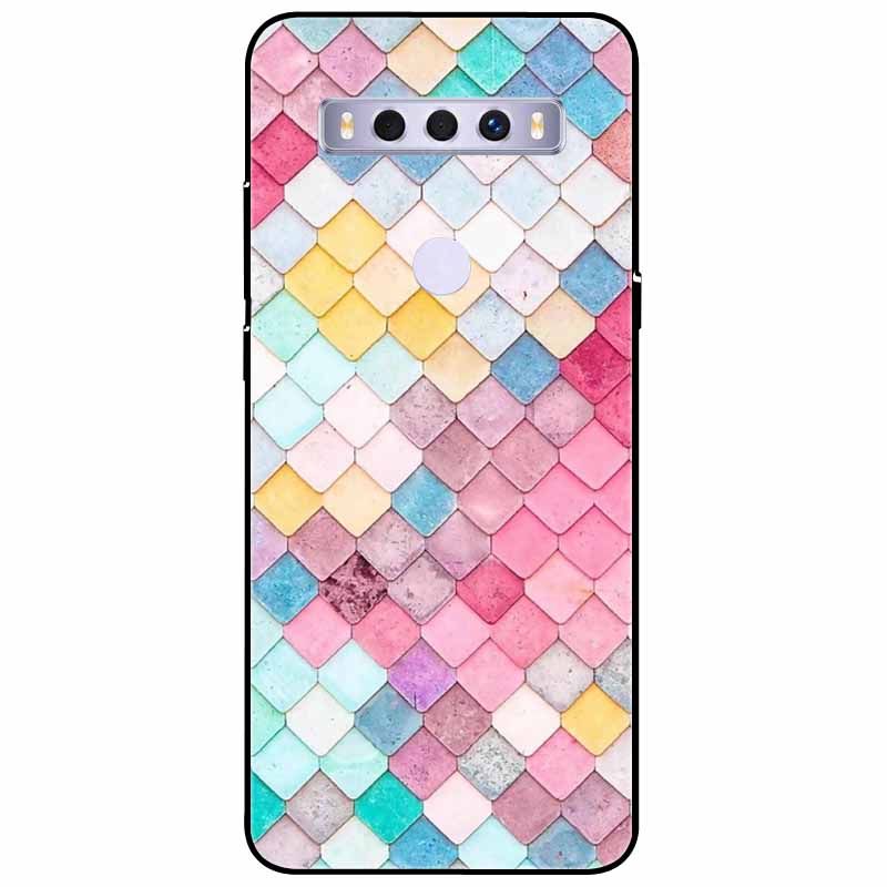 Case For TCL 10 SE Cover Marble Soft Silicone Fashion TPU Back Bumpers for TCL 10SE T766U T766H Protective Funda for TCL10SE