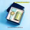Stainless Steel Tumbler and Portable Fan Gift Set