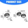 Ergonomic Dog Bowls With Double Bowl Splash Proof Dish Durable Bowl For Healthy Eating Heavy Duty Dish