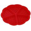 1 X Coeur Gaufre 5 Moule silicone Cavity Four Pan Cookie Cuisson Muffin Gâteau Accessoires de Cuisson Outils Cuisine Fournitures