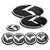 Kia Modified Car Logo K Sticker Set - 7 Pieces