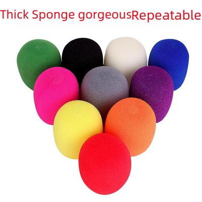 Enhanced Home KTV Reusable Windproof Microphone Sponge Cover