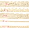 Coarse Cotton Thread Embroidery Hollow Lace Lace Apricot Embroidery Clothing Skirt Accessories Cotton Edge Diy Accessories
