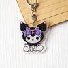 Sanrio Kawaii Kuromis Melodys Gothic Dark Style Keychain Accessories Couple Cartoon Acrylic Pendant Backpack Decoration Kdis Toy