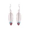 Vintage Ethnic Enamel Drop Oil Round Water Drop Earrings for Women Boho Multilcolor Beads Dangle Earring Female Pendiente Mujer