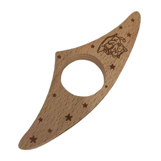 Wooden Book Page Holder Thumb Ring Page Holder Bookmark Keeps Your Book Open Reading Aid Gift for Teachers Book Lovers