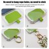 Verstellbares langes Handy-Lanyard Crossbody Karten-Halsband-Clip Hänge-Lanyard Perlen-Hängeornamente Anhänger Anti-Verlust-Lanyard
