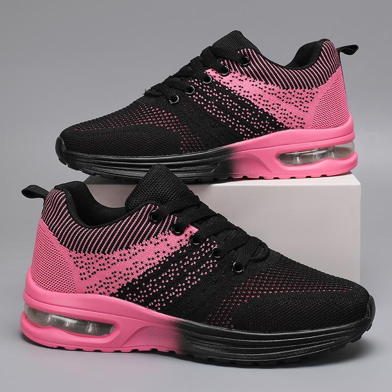 Womens Casual Shoes Breathable Mesh Sneakers  New Design Air Cushion Running Shoes for Women Lightweight Sports Shoes Female