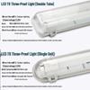 FSL LED Three-Proof Double Tube Light Fixture