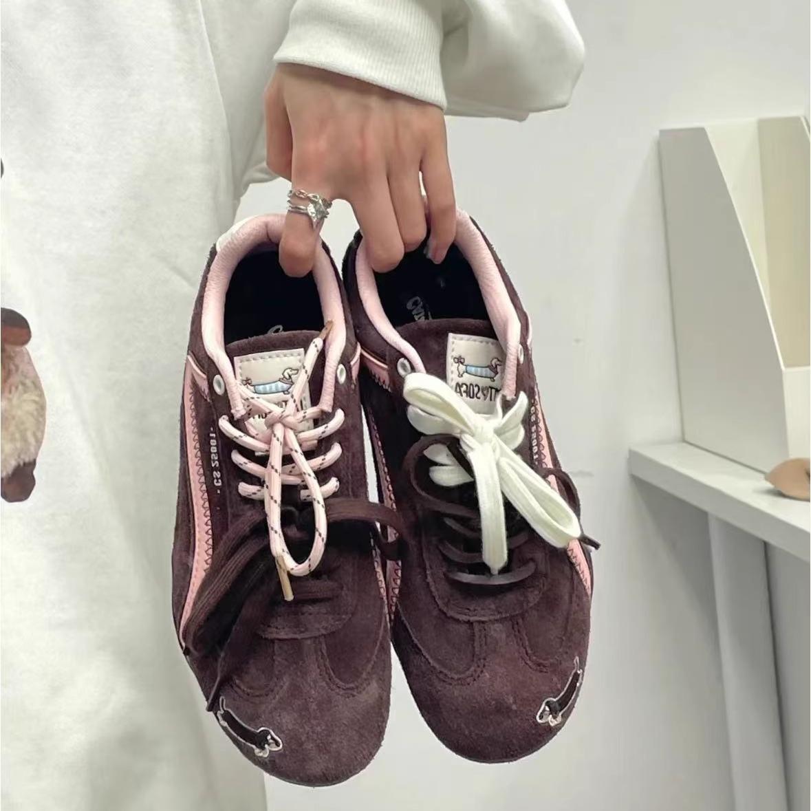 

Ретро женские весенние спортивные повседневные туфли на шнуровке 39