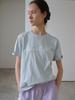 Sienneu New Rose T-Shirt (Pale Blue)