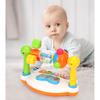 Toy Piano Baby Kids Rotating Music Keyboard Light Toddlers Gifts Educational