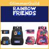 Conjunto Mochila Grande Capacidade Roblox Rainbow Friends Com Estojo e Bolsa Mensageiro