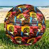 Five Nights At Freddy's Print Size 5 Soccer Ball, PU Wear Resistant Football for Match Training and Daily Practice, Birthday Gift for Soccer Fans