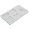Multiple Cavity Design Silicone Mold Food Grade Silicone Cake Decor Mold  Holiday Baking