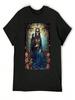 Nuestra Se_ora De La Santa Muerte T-Shirt Summer 2025 Anime Shirt Blue Lock Unisex Designer T Shirt