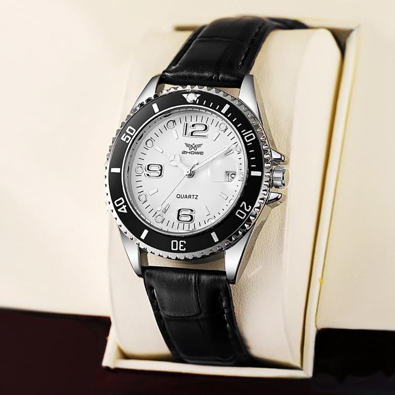 Neue Freizeit Uhr Herren Mode Kalender Armbanduhr Edelstahl Quarz Uhr für Herren Montre Homme Leuchtend Relogio Masculino