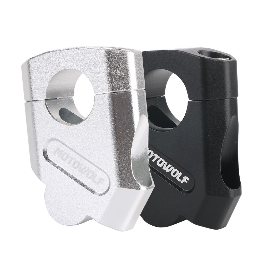 Motocross Handle Clamp For Yamaha For BMW Motorbike Accessories Mount Pit Bike Universal 22mm 28mm Extend Adapter Motorcycle Handlebar Riser