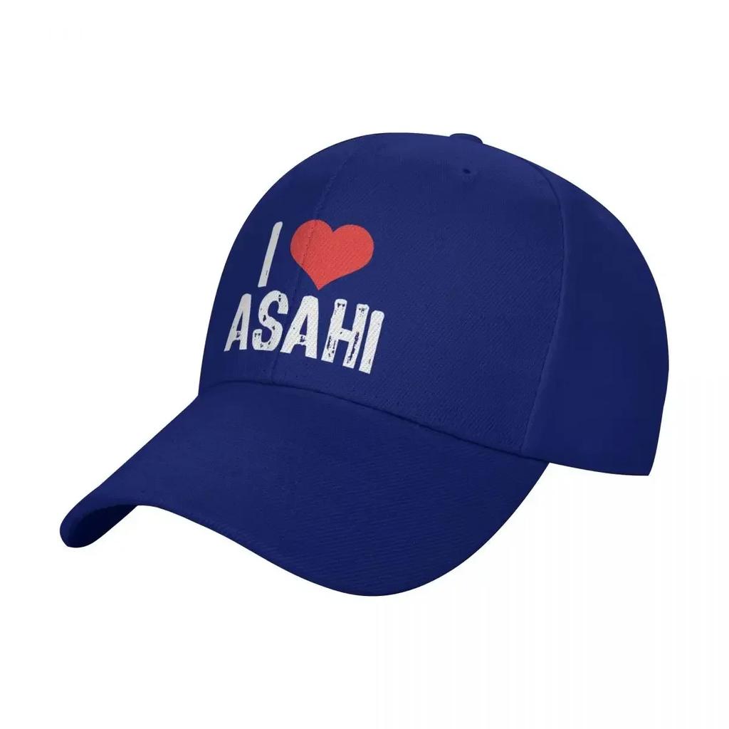 I Love Asahi Baseball Cap Fishing Cap Tea Hat Sun Hats For Women Mens