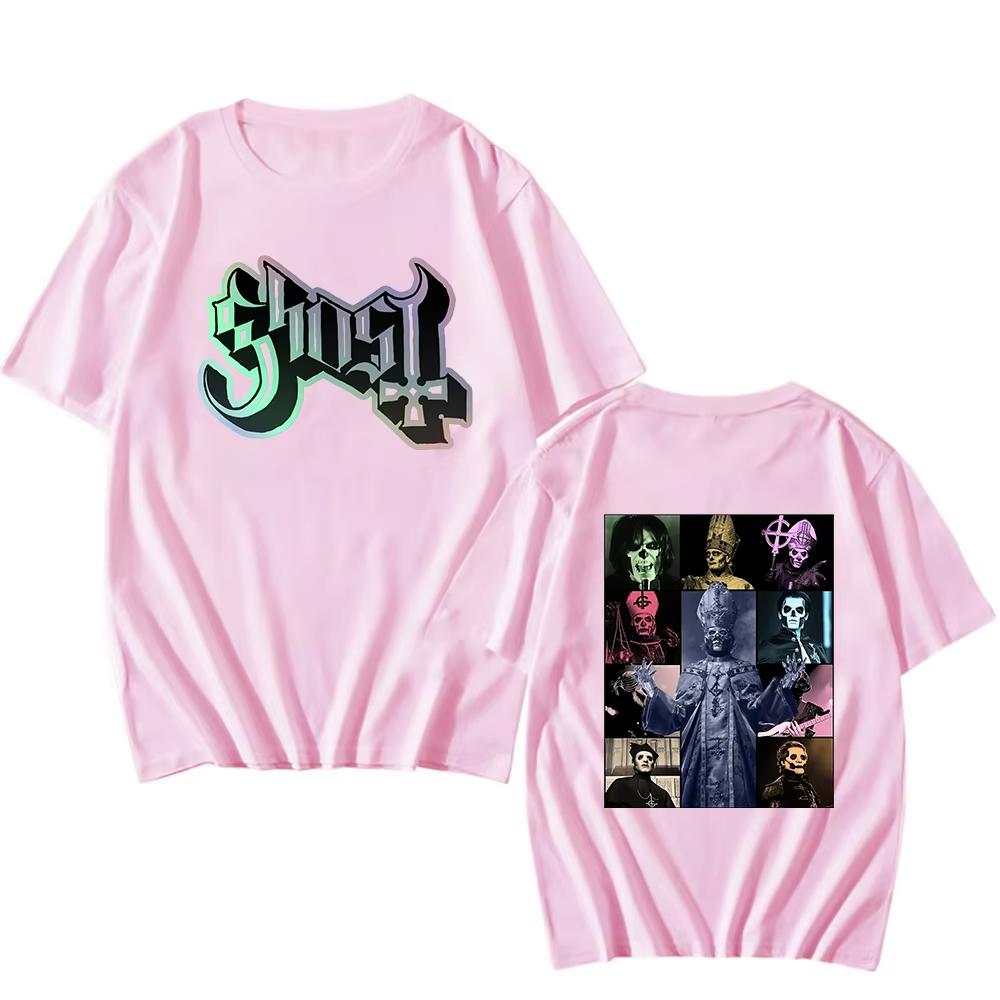 GHOST SKELETÁ T Shirt 2025 New Album Fashion Men/Women Harajuku Graphic T-Shirt Unisex High Quality Aesthetic Cotton Tees Shirts
