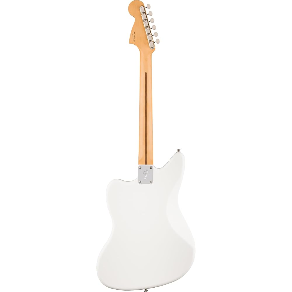 Fender Fender Electric Guitar Player II Jaguar®, Rosewood Fingerboard, Polar White with Soft Case