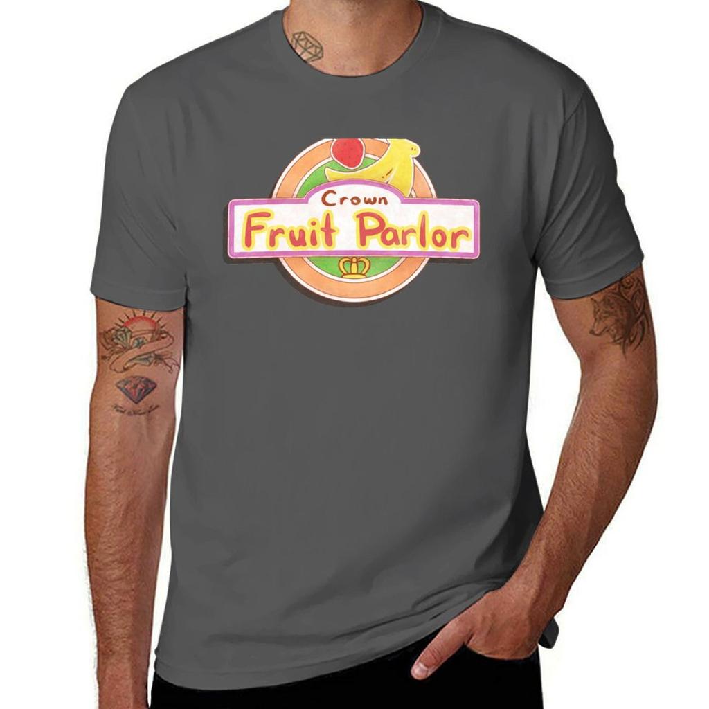 Crown Fruit Parlor Tshirt Festival Casual Short Sleeve Tshirt