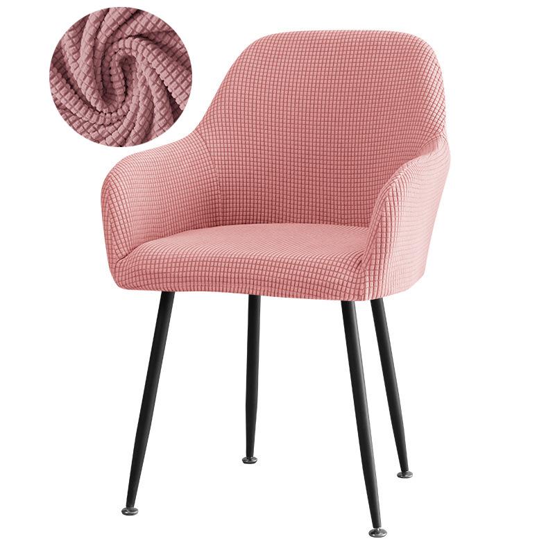 

Plush Corn Kernel Rotating Chair Cover for Dining, Office, or Banquet Chairs High Armchair Cover