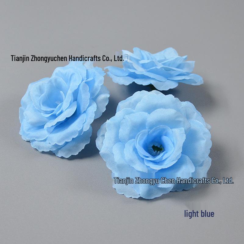 8CM Silk Rose Flowers for Wall, Box Projects, Scenery, Weddings, Flower Balls, and Ceiling Decor