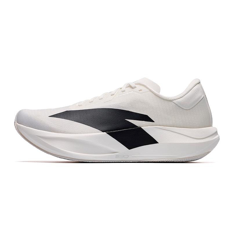 Heren Sneakers ANTA Zone 2 Hartslag 90 Hardloopschoenen Heren Lage Top Papyrus Wit/Basis Zwart 44 white