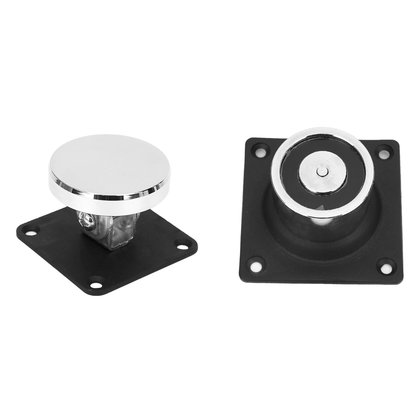 

12V‑24V Electromagnetic Door Holder 132.3lb Strong Suction Stopper for Wooden Iron Doors