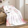 Ballet Girls Swan Pink Blanket bedroom Blanket for Livingroom Couch lunch break Soft throw for Friend's festival Gift