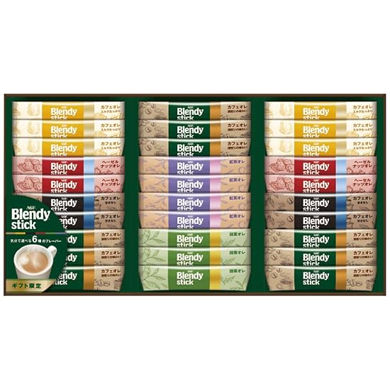 AGF Blendy Stick Cafe au Lait Collection BST-30D M260-10