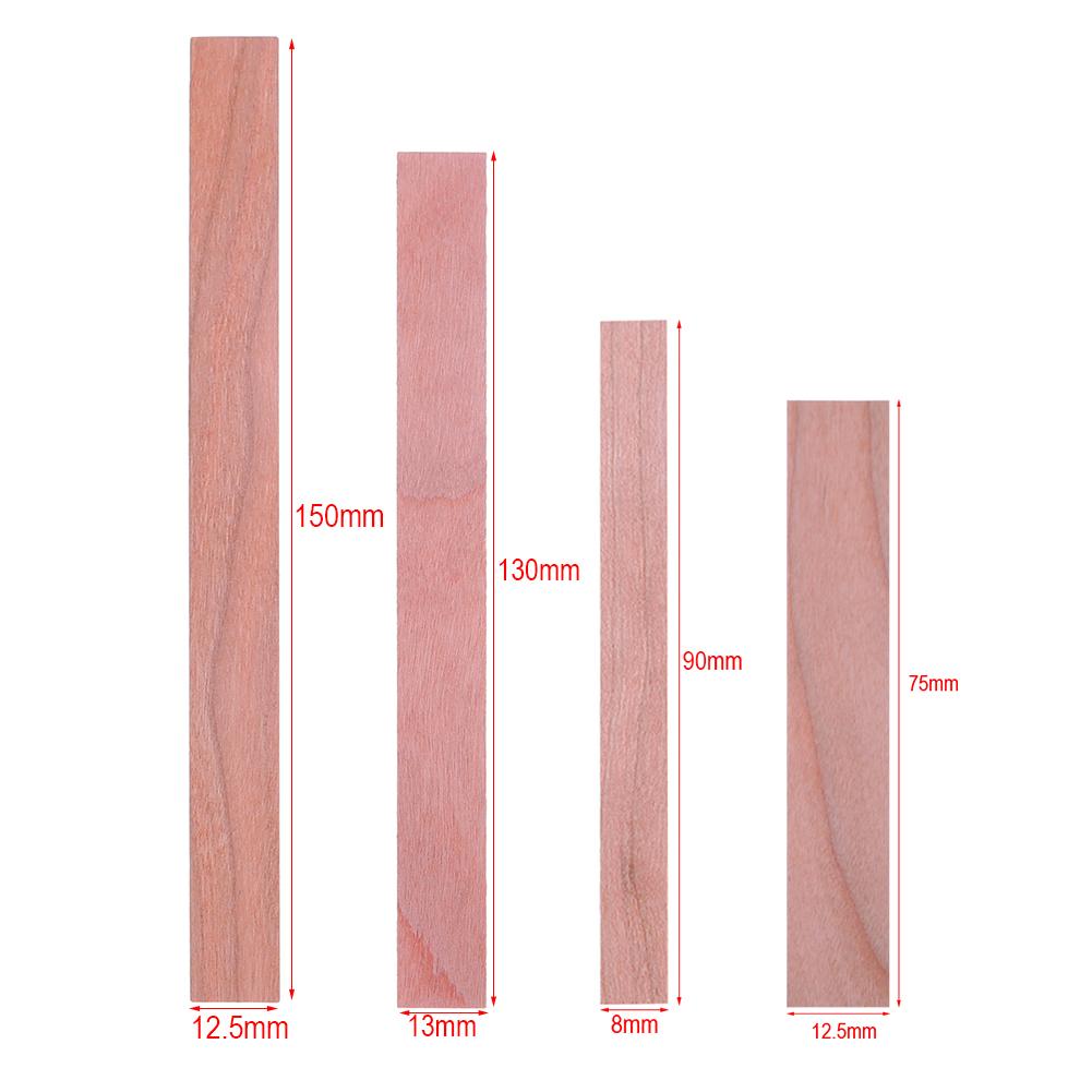 50/100PCS Wooden Candle Wicks Candle Making Wicks Naturally Smokeless Wood Core for DIY Candles Making Tools