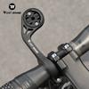 WEST BIKING Fahrradlenker Computerhalterung Nylon Halterung MTB Rennrad Lenkerverlängerung Basis für Garmin Bryton Wahoo