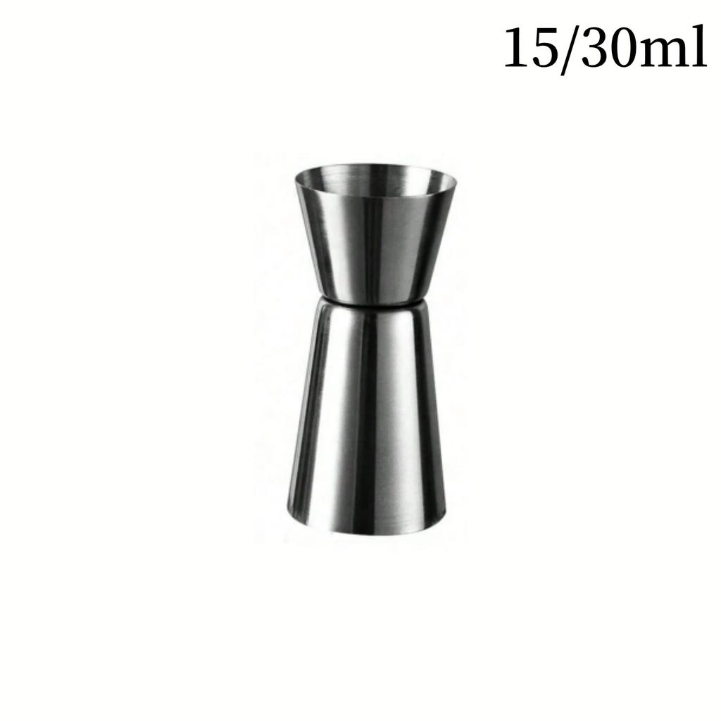 Stainless Cocktail Measuring Cup Peg Jigger Shaker Bartender Beverage Measurer Dual Shot Drink Spirit Measure Tool for Party Bar