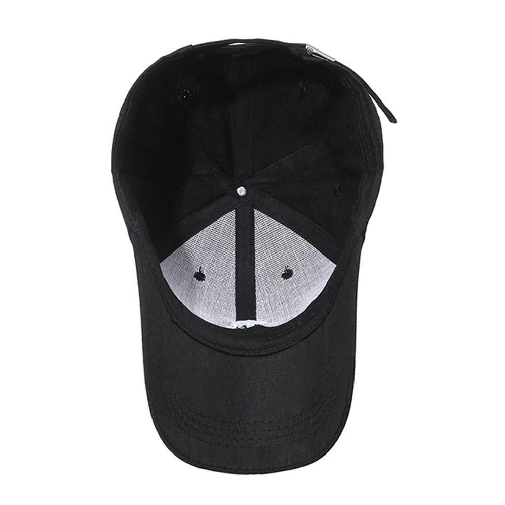 Cotton Baseball Cap Embroidery Sun Visors Casual Peaked Hat  for Men Women