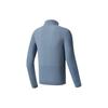 FILA Solid Color Stand Collar Knitted Sports Jacket Men jackets Blue A11M321507F-DB