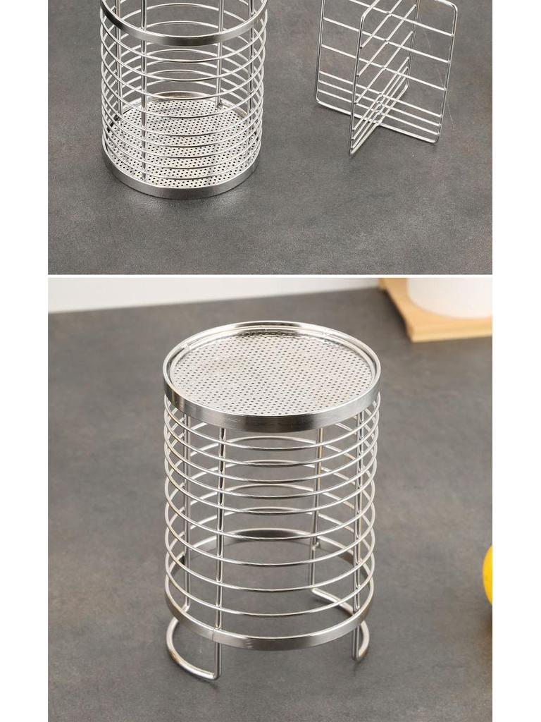 Stainless Steel XL Anti-Mold Kitchen Chopstick Holder